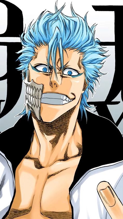 Grimjoww Manga Panels, Grimmjow Jeagerjaques Wallpapers, Grimjaw Bleach, Grimmjow Tattoo, Grimmjow Wallpaper, Grimmjow Manga, Grimmjow Icon, Neil Bleach, Grimmjow Bleach