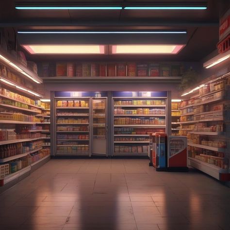 Liminal grocery store - #liminal #liminalspaces #liminalcore Liminal Space Grocery Store, Supermarket Reference, Groceries Aesthetic, Grocery Store Aesthetic, Book Collage, Grocery Supermarket, Gacha Backgrounds, Space Books, Liminal Space