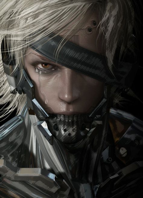 Crying Raiden MGS rising by BibiDougan.deviantart.com on @DeviantArt Liberty Wallpaper, Metal Gear Rising Revengeance, Raiden Metal Gear, Metal Gear Solid Series, Metal Gear Series, Metal Gear Rising, Modern Fantasy, Metal Gear Solid, Metal Gear