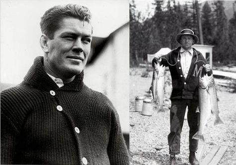 gene tunney wearing cardigan and fisherman wearing cardigan Vintage Outfits Formal, Fisherman Cardigan, School Cardigan, Vintage Outfits Men, Retro Bathing Suits, Vintage Outfits 90s, Paramount Studios, Spring Cardigans, Mens Fashion Business Casual