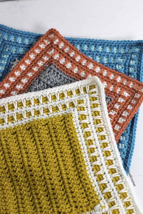 Spike Stitch Crochet Edging Free Pattern and Video - Winding Road Crochet Spike Stitch Crochet, Crochet Edging Tutorial, Spike Stitch, Crochet Blanket Border, Crochet Blanket Edging, Crochet Blanket Chevron, Crochet Border Patterns, Crochet Edgings, Crochet Border