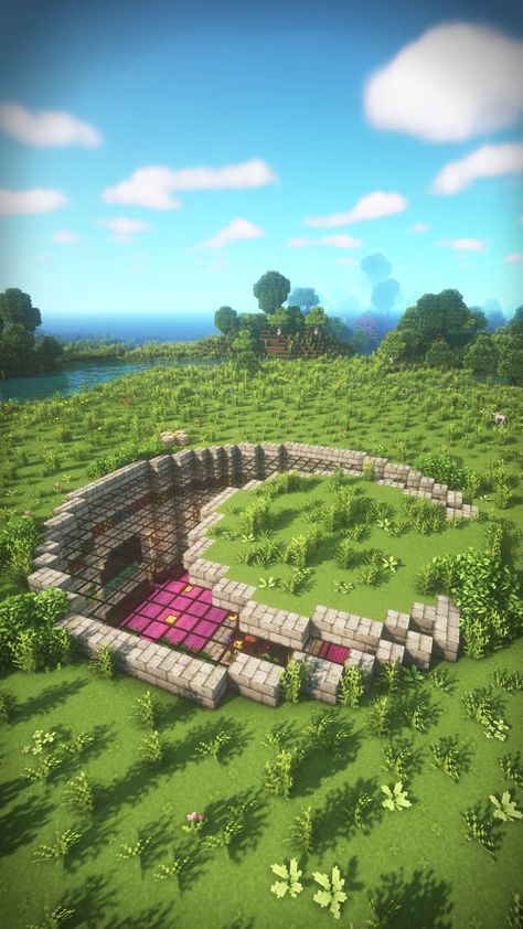 Moon Base Minecraft, Fairy Aesthetic Minecraft, Moon Minecraft, Magical Minecraft, Magical Cottagecore, Minecraft Base, Minecraft Kingdom, Cottagecore Minecraft, Aesthetic Minecraft