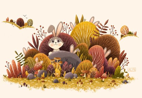 Wild Bunny, Picture Books Illustration, Book Illustration Art, Illustration Character, Bird Pictures, Easter Celebration, Childrens Illustrations, Illustration Character Design, Children's Book Illustration