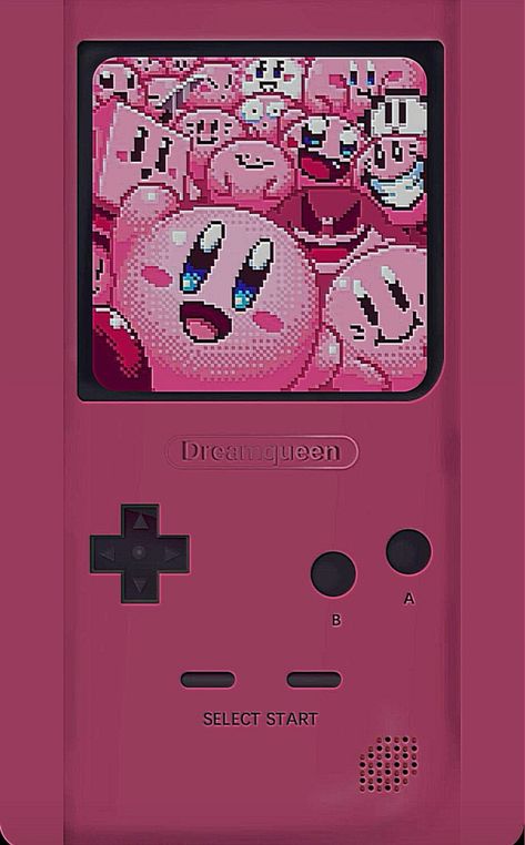 Kirby Wallpapers Aesthetic Iphone, Pink Gameboy Wallpaper, Z Flip 5 Wallpaper, Flip Wallpaper, Gameboy Wallpaper, Diamond Wallpaper, Game Template, Nintendo Pokemon, Iphone Style