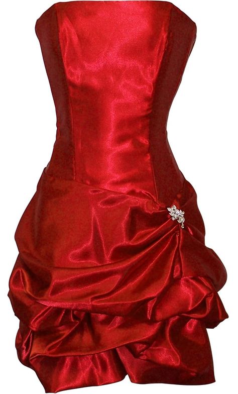 Satin Strapless Dress, Dama Dresses, Prom Dresses 2015, Dresses Satin, Short Prom Dresses, Plus Size Cocktail Dresses, Satin Cocktail Dress, Formal Cocktail Dress, Red Dress Short