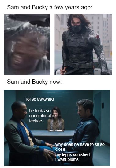 bucky + sam loll Sam Bucky Fanart, Sam X Bucky Fanart, Sam And Bucky Fanart, Bucky X Sam, Sam X Bucky, Bucky And Sam, Sam And Bucky, Bucky Barnes Icon, Bucky Barnes Aesthetic