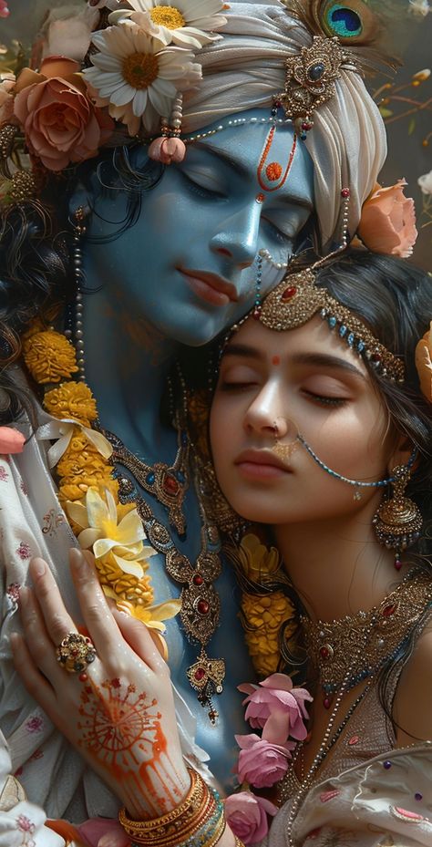 Radhe Krishna Pics, Krishna Face Wallpaper, Ganesh Wallpaper Aesthetic, Krishna And Radha Wallpapers, Radha Ji Images, Krishna Ji Photo, Krishna Painting Wallpaper, Radha Krishna Photo Wallpaper, Radhekrishna Wallpaper