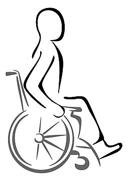 Wheel Chair Drawing Reference, Drawing Wheelchair, Logo Wats App, Wheel Chair Drawing, Wheelchair Drawing, Wheelchair Illustration, Wheelchair Art, Medicine Png, Streetscape Design