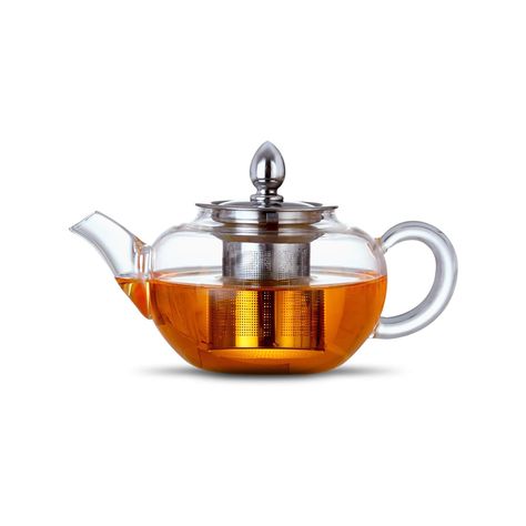 Teapot With Infuser, Blooming Tea, Glass Teapot, Free Tea, Steeped Tea, Free Coffee, Pot Designs, Tea Infuser, Tea Pot Set