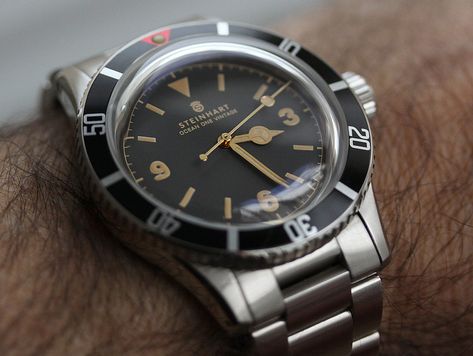 Steinhart Ocean One, Steinhart Watch, Vintage Ocean, Divers Watch, Watch Vintage, Rolex Watch, Vintage Rolex, First Impressions, Rolex Submariner