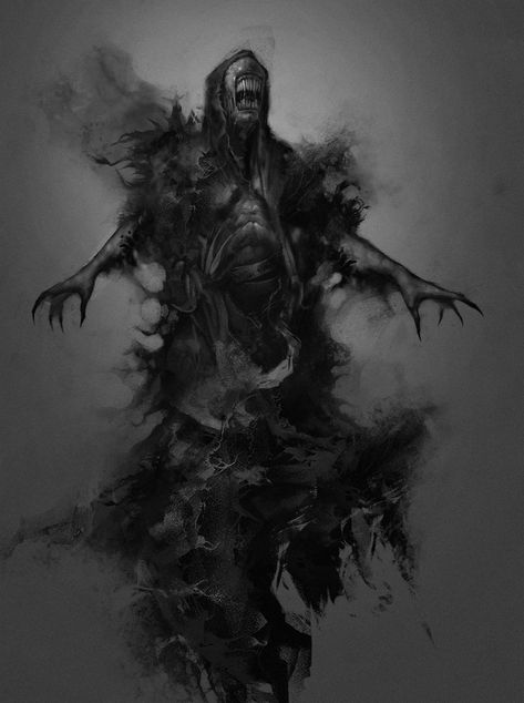 ArtStation - 33, Denys Tsiperko Dnd Abberation, Dark Creatures, Art Ancien, 다크 판타지, Monster Concept Art, Demon Art, Fantasy Monster, Creepy Art, Arte Fantasy