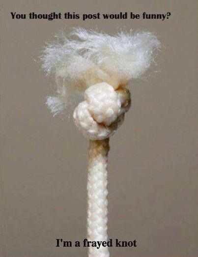 That's knot funny Punny Puns, Love Puns, Corny Jokes, Bad Puns, Puns Jokes, Bad Jokes, Have A Laugh, Funny Puns, Laughing So Hard