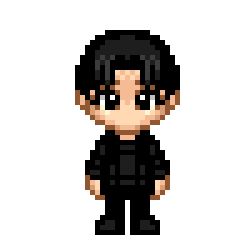 Simple Pixel Art Characters, Avatar Pixel Art, 8bit Characters, 8 Bit Characters, Pixel Avatar, Black Pixel, Creative Story Ideas, Game 2d, 8 Bit Art