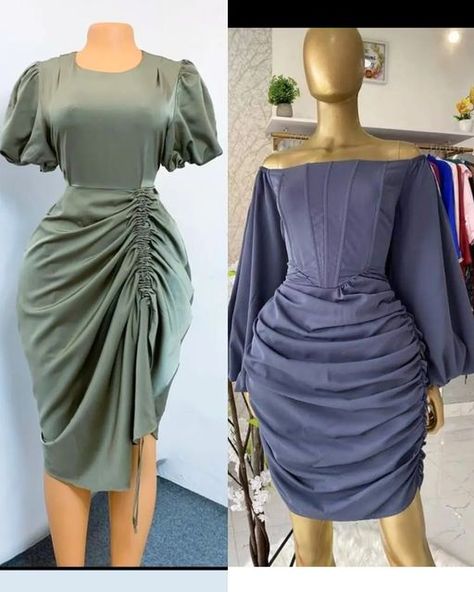 English Tops Styles, Paradise Fabric Dress Styles, Luxury Dress Classy, Clothe Designs, English Wears, Dress For Ladies, Midi Gowns, Glamorous Evening Dresses, Xmas Dress