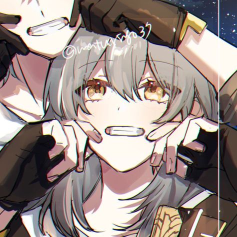 caelus stelle matching icon honkai star rail girl x boy Stelle Caelus Matching Pfp, Caelus And Stelle Matching, Dancae Matching Pfps, Stelle And Caelus Matching Pfp, Stelle Matching Pfp, Caelus Honkai Fanart, Caelus Pfp, Hsr Matching Pfp, Honkai Star Rail Matching Icon