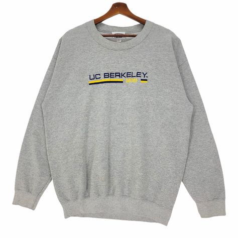 Mom Crewneck, Vintage University, Grey Colour, University Of California, 21 Days, Pullover Sweatshirts, Ncaa, Crewneck Sweatshirt, Sweat Shirt