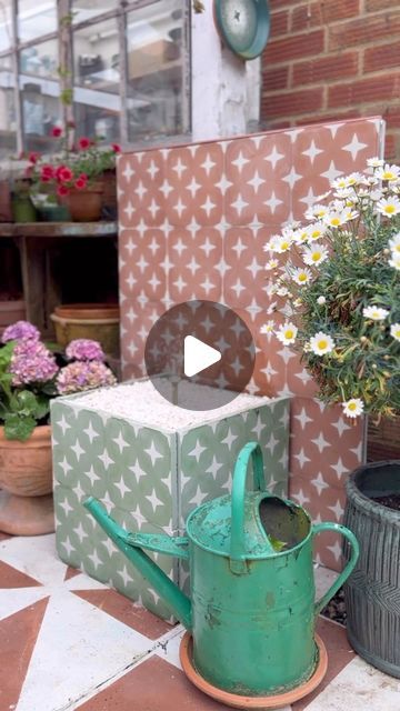 Hayley Stuart - DIY & INTERIORS on Instagram: "{ad - own tiles} How to make a DIY Moroccan inspired water fountain. I had this on my list to do last year but I didn’t really have it all planned out very well so decided to put it off until this year. I’ve used some of my own tiles from my tile collection with @maitlandandpoate to make this and I’m so happy with how it looks. I’ve also used a @hydria_fountain which is fully rechargeable and works by remote control. Any questions please let me know and if you’re feeling inspired, why not save this to make your own. ⛲️ ☀️ 
.
.
.
.
#diy #diygarden #diyideas #diyinspo #diyprojects #gardenproject #diyfountain #diywaterfountain #gardeninspiration #upcycling #upcycleproject #interiors #interior4u #creativeideas #creativeinteriors #creativehome #whi Different Types Of Fences, Diy Water Fountain, Diy Fountain, Types Of Fences, Feeling Inspired, Yard Design, Upcycle Projects, Diy Interior, Growing Food