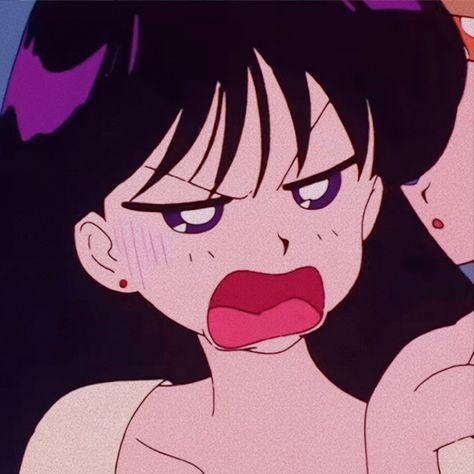 Sailor Mars Funny, Rei Sailor Moon Icon, Rei Hino Icon, Sailor Mars Icon, Sailor Mars Pfp, Sailor Mars Aesthetic, Mars Sailor Moon, Sailor Moon Mars, Sailor Moon Gif