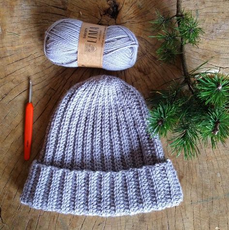 Fisherman Beanie FREE Crochet Pattern - Pukapuka Crochet Ear Warmer Free Pattern, Beanie Free Crochet Pattern, Beanie Pattern Free, Crochet Mens Hat, Crochet Character Hats, Crochet Beanie Pattern Free, Slip Stitch Crochet, Fisherman Beanie, Easy Crochet Hat