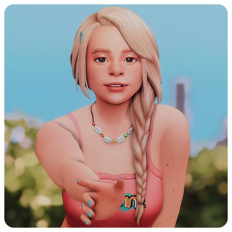 Long Side Braid, 4 Braids, Side Braid Hairstyles, Big Bud Press, Sims 4 Cas, Side Braid, Sims 4 Cc Finds, Hair Collection, Ts4 Cc