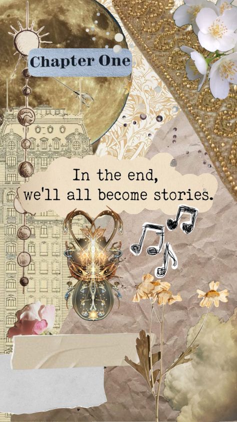 in the end, we’ll all become stories End Times, Chapter One, In The End, Crafty Ideas, Connect With People, Your Aesthetic, Creative Energy, One Day, The End