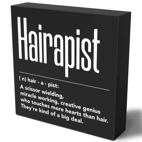 Hair Apist Canvas Print Stylish Wall Art Hair Stylists - Temu Cubicle Wall Decor, Rustic Desk Decor, Cubicle Wall, Tabletop Shelf, Bureau Decor, Hair Salon Decor, Rustic Desk, Poster Painting, Graduation Presents