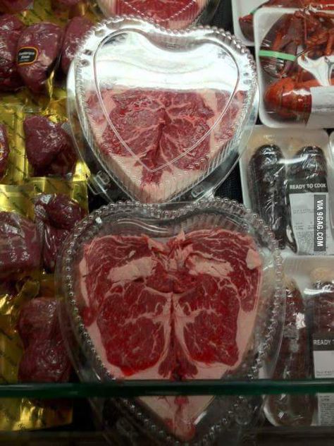 Love is temporary, but steaks are forever. - 9GAG Valentines Steak, Heart Eater, Santa Clarita Diet, Diet Humor, Recipe Collection, Best Shows Ever, Favorite Holiday, San Valentino, Best Foods