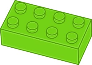 Green Lego Brick Clip Art Brick Clips, Lego Christmas Tree, Scrapbook Images, Lego Christmas, Beginning Of School, Lego Brick, Art Clipart, Style Guide, Free Images