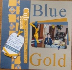 Ffa Scrapbook Ideas, Ffa Scrapbook, Senior Scrapbook Ideas, Blue And Gold Banquet, Ffa Ideas, Senior Year Scrapbook, School Memories Scrapbook, Senior Ads, Eagle Scout Ceremony