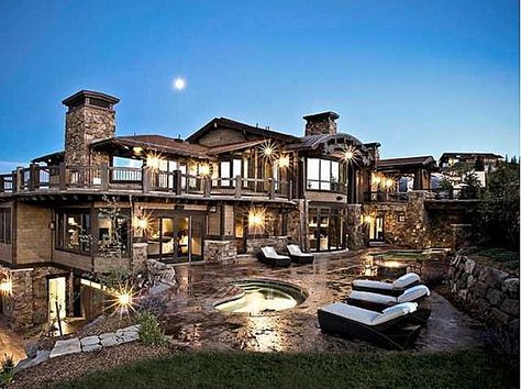 The SKI Magazine Dream Home is truly a Deer Valley masterpiece, exuding stunning architecture, a brilliant design and inspiring panoramic mountain and lake views. #zillow Park City Ut, Dream Mansion, At Home Movie Theater, Million Dollar Homes, Casas Coloniales, Expensive Houses, Hus Inspiration, Luxury Homes Dream Houses, Home Movies