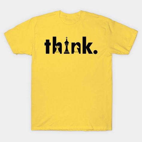 Chess Shirts, Self Deprecating Humor, Big Easy, Yellow T Shirt, Roller Derby, Great T Shirts, Black Logo, Chess, Tshirt Logo