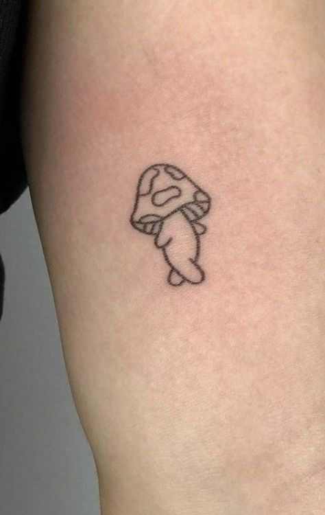 Tattoo Mushroom, Henna Designs For Kids, Subtle Tattoos, Foot Tattoo, Little Tattoos, Ink Sketch, Symbolic Tattoos, Cute Tattoos, Henna Designs