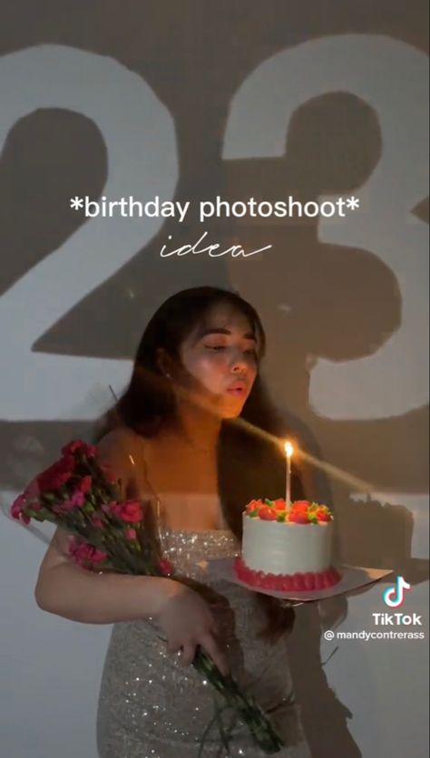 Happy Birthday Decor, Birthday Shots, Birthday Post Instagram, Cute Birthday Pictures, Simple Birthday Decorations, 21st Birthday Photoshoot, Birthday Ideas For Her, Cute Birthday Ideas, 23rd Birthday