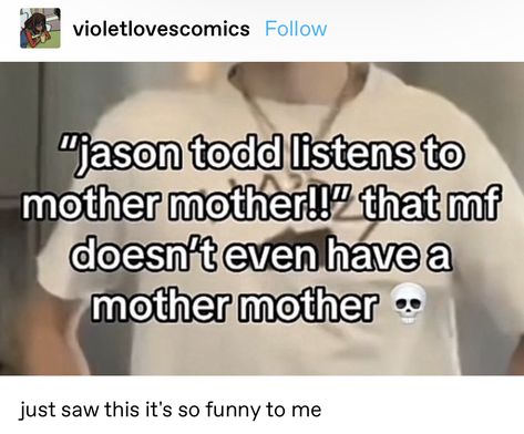 Female Jason Todd Art, Jason Todd Funny, Jason Todd Pfp, Jason Todd Fanart, Dc Comics Funny, Jason Todd Robin, Batfamily Funny, Red Hood Jason Todd, Wayne Family