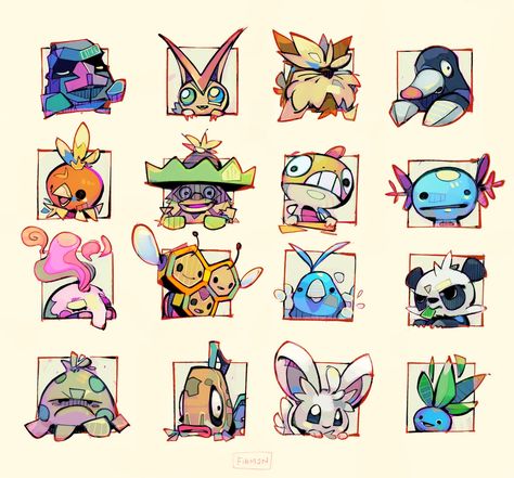 Michael Firman on Twitter: "Another set of 16 random #pokemon https://t.co/3Fgff5zb2e" / Twitter Pokemon Illustration, Random Pokemon, Pokemon Poster, Pokemon Tattoo, Arte 8 Bits, Graffiti Cartoons, Pokemon Drawings, Pokemon Fan Art, Pokemon Pictures