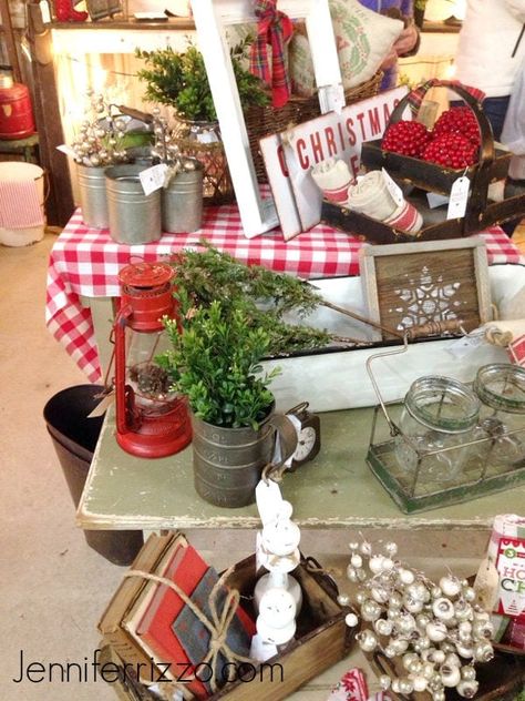 Seven Secrets to Merchandising, Styling and Display for a Show, Market or Retail Store Vintage Markets Display, Antique Store Displays, Gift Shop Displays, Flea Market Booth, Christmas Booth, Vintage Store Displays, Antique Booth Displays, Antique Mall Booth, Antique Booth Ideas