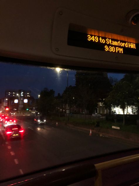 Streets of London from London bus / Aesthetic night streets London Bus Aesthetic, Bus At Night, Bus Aesthetic, Peter Han, White Ferrari, Streets Of London, London Night, London Aesthetic, Design Moodboard