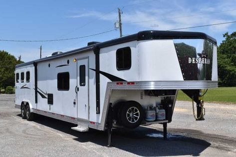 2022 Bison Desperado 3 Horse Trailer with Living Quarters :: Dixie Horse & Mule Co 3 Horse Trailer With Living Quarters, Horse Trailer With Living Quarters, Horse Trailer Living Quarters, Horse Trailers, Horse Trailer, Quarter Horse, Recreational Vehicles, Mule, Trailer