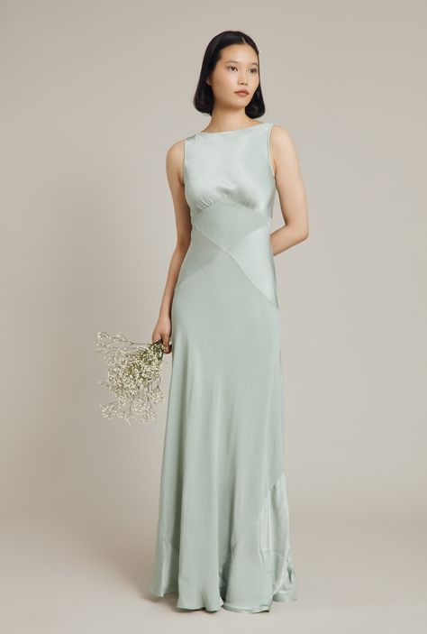 Ghost Bridesmaid Dress, Ghost Dresses, Green Ghost, Bridal Party Outfit, Elle Dress, Dusty Green, Buy Dresses, Wedding Guest Looks, Ladies Clothing