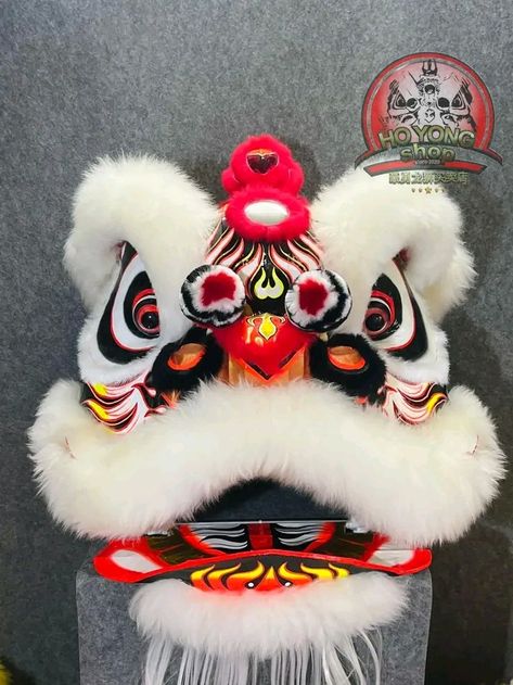 Lion Dance Head, Chinese Lion Dance, Chinese Lion, Lion Mask, Dragon Dance, Art Help, Lion Dance, Hipster Wallpaper, Lion Head