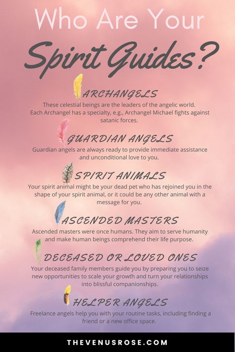 If you feel worried, lost, confused, or alone in this vast universe, you are mistaken. As human beings, we are blessed and protected by spirit guides. You have been assigned spirit guides to help you in your journey from the moment of your creation. These unique guides communicate with you to help you understand yourself, recognize your spirit squad and explore the spiritual realms. #spiritguides #angels #ascendedmasters #spiritanimals #archangels #spirituality How To Meditate To Connect With Spirits, Spirit Guide Wallpaper, Calling Spirit Guides, Angel Guides Spiritual, Ways To Talk To Spirits, Signs A Spirit Is Trying To Contact You, How To Speak To Spirits, Spirit Guides Prayers, Messages From Spirit Guides