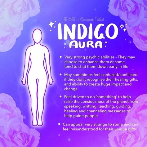 Indigo Aura, Aura Meaning, Aura Colors Meaning, Celestial Witch, Ellie Mae, Gemini Rising, Cottage Witch, Grimoire Book, Witch Craft