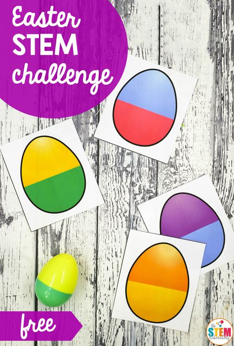 Whether you’re in need of fresh STEM centers, early finisher activities or math games, this Easter Egg STEM Challenge is a must-try! Just grab a bag of plastic Easter eggs and you’re ready to stretch students’ learning in a BIG way. Snag your set below and then hop over to grab our popular Easter STEM Pack too! Getting Ready To prep the activity, I simply Math Games Kindergarten, Easter Stem Challenge, Easter Stem Activities, Easter Stem, Easter Activities For Preschool, Early Finisher Activities, Stem Centers, Printable Math Games, Easter Lessons