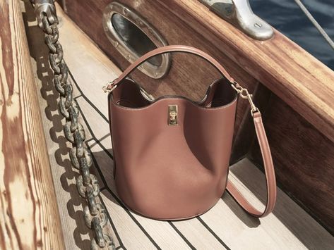 What Do You Think of the New Celine 16 Bucket? - PurseBlog Celine Bucket 16, Celine Bucket Bag, Bucket Bags Outfit, Bottega Veneta Padded Cassette Bag, Celine 16, Padded Cassette Bag, Celine Fashion, Fall Handbags, Celine Handbags