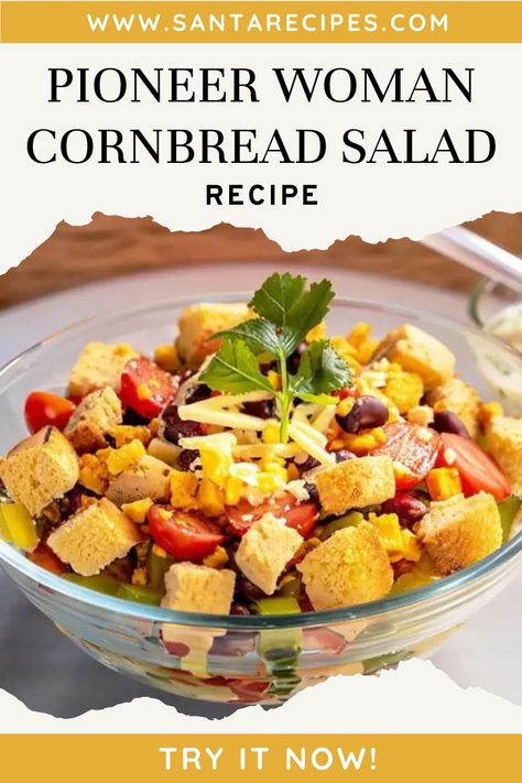 Discover the magic of the Southern culinary tradition with the Pioneer Woman Cornbread Salad Recipe. This dish, deeply rooted in time-honored ...
#PioneerWoman #CornbreadSalad Cornbread Salad Trisha Yearwood, Pioneer Woman Cornbread, Cornbread Salad Recipe, Blueberry Cornbread, Cornbread Salad, Popular Side Dishes, The Pioneer Woman, Recipe Steps, Salad Bar