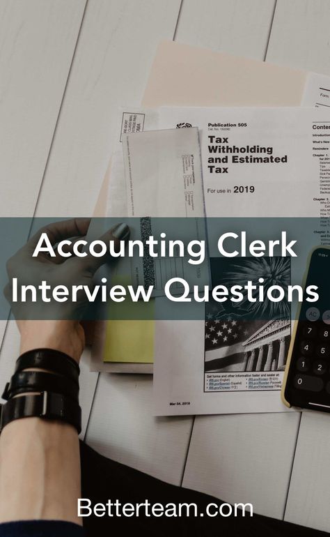 Top 5 Accounting Clerk interview questions with detailed tips for both hiring managers and candidates. Accounting Interview Questions, Computer Literacy, Accounting Principles, Job Description Template, Accounting Jobs, Typing Skills, Job 1, Interview Questions And Answers, Financial Information