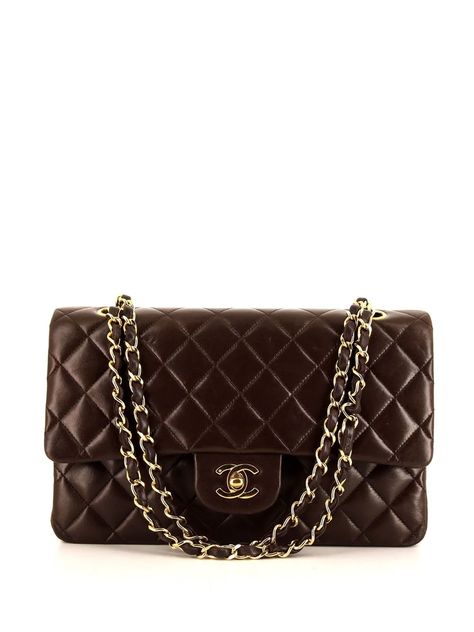 Brown Chanel, Chanel Bag Outfit, Bags Wishlist, Chanel Double Flap, Chanel Official, Chanel Official Website, Chanel Purse, Shopping Chanel, Brown Purses