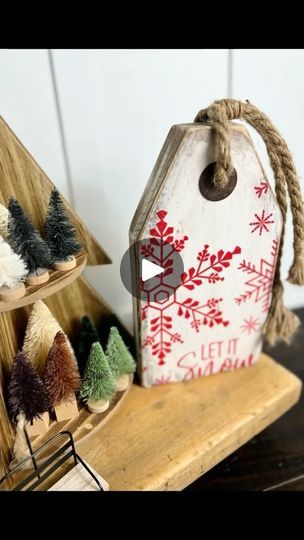 Wood Christmas Tags, Craft Decorations, Enjoy The Process, Wood Tags, Wood Rustic, Hand Craft, Christmas Wood, Christmas Tag, Christmas Signs