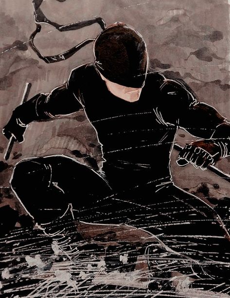 Daredevil Black Suit, Daredevil Marvel, Black Suit, Marvel Art, Bat, Marvel, Black, Art