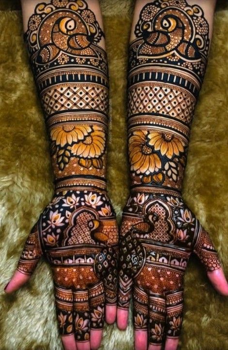 મેંદી ડિઝાઇન, Groom Mehendi Designs, Floral Mehendi, Panda Background, Round Mehndi Design, Peacock Mehndi Designs, Modern Mehndi, Engagement Mehndi, Indian Mehndi Designs